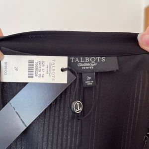 Talbots Pleated Maxi Skirt